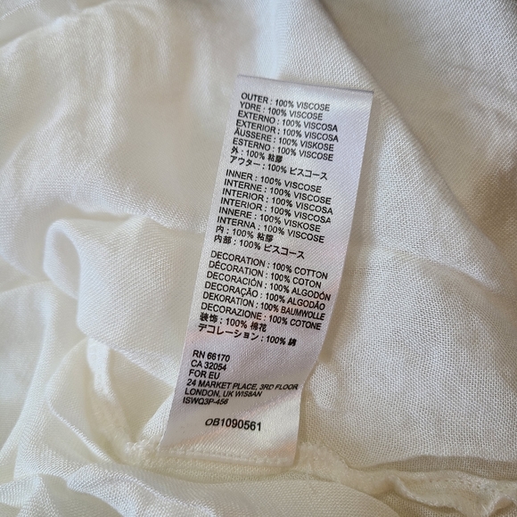 FREE PEOPLE White Crochet Lisa Midi Dress - Picture 5 of 6